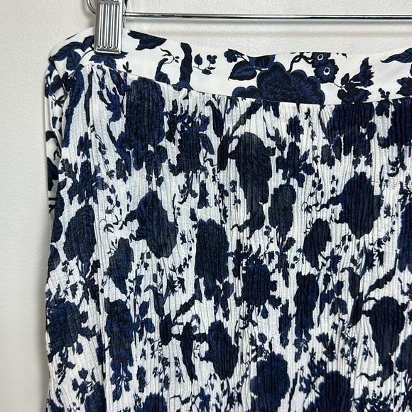 Tory Burch Quincy Skirt‎ Neutral Happy Times Size 10 NWT - Picture 5 of 8